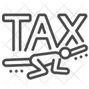 Heavy Payable Tax Tax Load Tax Responsibility Icon