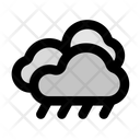 Heavy Rain Rain Cloud Icon