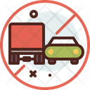 Heavy Vehicle Do Not Overtake Dont Overtaking Ovetake Icon