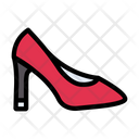 Heel Stiletto Footwear Icon