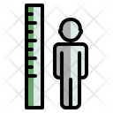 Height Tall Measurement Icon
