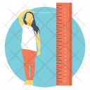 Measurement Measuring Height Icon