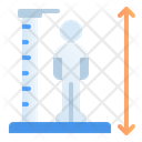 Medical Healthy Height Scale Icon