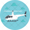 Air Helicopter Route Icon