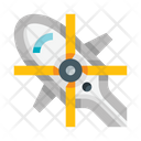 Helicopter Above View Icon