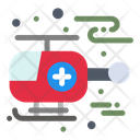 Ambulance Helicopter Hospital Icon