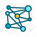 Science Molecule Genetic Icon