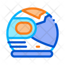 Astronaut Cosmonaut Helmet Icon