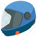 Helmet Motorcycle Security Icon