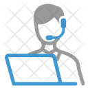 Help Desk Call Center Customer Care Icon