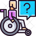 Disabled Cripple Disability Problem Icon