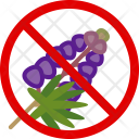 Herb Lupine Allergy Icon