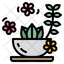 Herb Spa Plant Icon