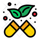 Herbal Pill Icon