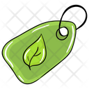 Herbal Tag Label Leaf Icon