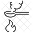 Heroin Burn Junkie Icon