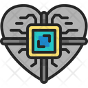 Herz Kern Programm Symbol