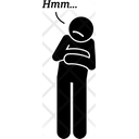 Hesitant Hesitate Hesitated Icon