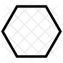 Shape Hexagon Sided Icon