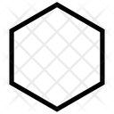 Graphic Hexagon Pattern Icon