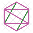 Hexagon  Icon