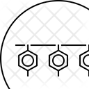 Hexagon Polymer Polygon Icon