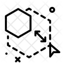 Hexagon Scale  Icon