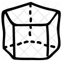 Hexagonal Prism Shape Icon