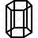 Hexagonal cylindrical  Icon
