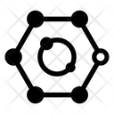 Hexagonal Molecule  Icon