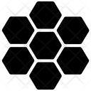 Hexagons Diagram Pattern Icon