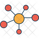 Hexagons Molecule Compound Icon