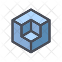 Hexahedron Ornament Box Icon