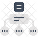 Hierarchy Flowchart Diagram Icon