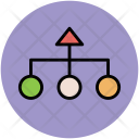 Hierarchy Structure Network Icon