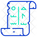 Hieroglyph Cartouche Ancient Icon