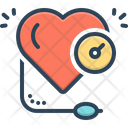 High Speedometer Heart Icon