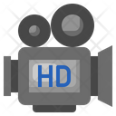 High Definition Hd Video Camera Icon