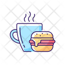 High Tea Meal Brunch Icon