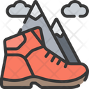Hiking Boots Pastime Icon