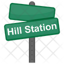 Hill Station Warning Icon