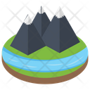 Hilly Area Hill Station Landscape Icon