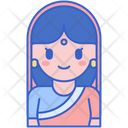 Hindu Woman Woman Indian Icon