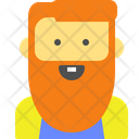 Blouse Beard Man Bearded Icon