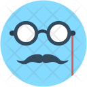 Hipster Mask Glasses Icon