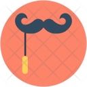 Hipster Moustache Party Icon