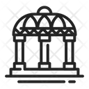 Historical Building Dome Roundabout Icon