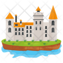 Historical Place Castle Fortress Icon