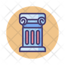 History Ancient History Roman Pillar Icon