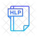 Hlp File Hlp Files And Folders Icon